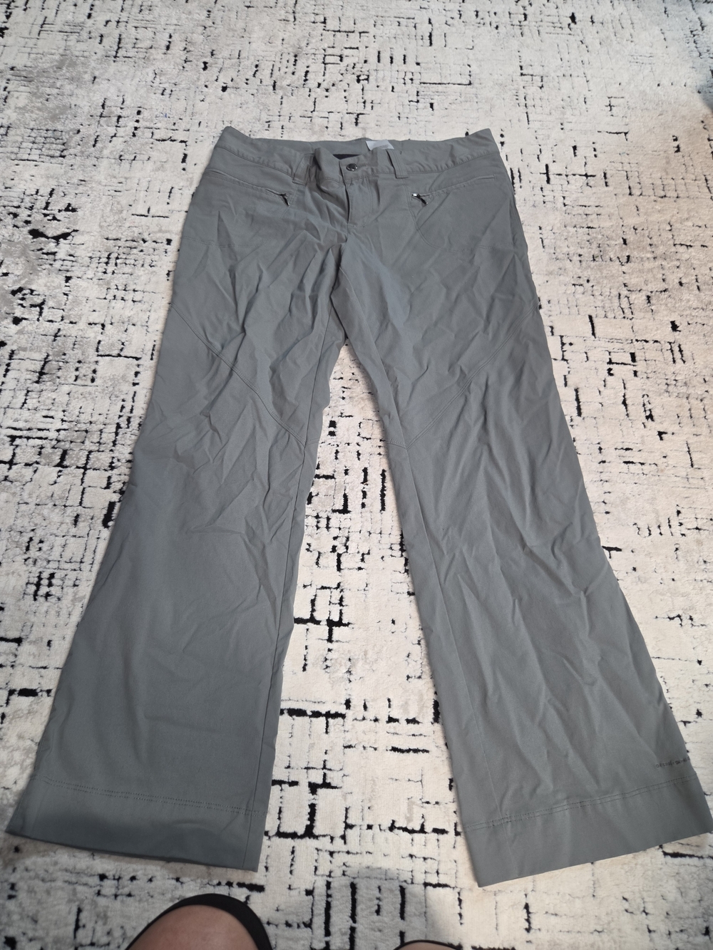 Columbia Women's Hiking Pants Size 14 Short Gray
